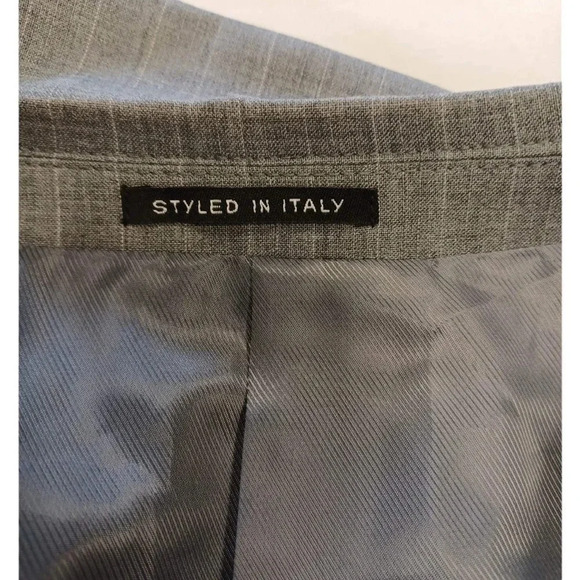 Cigliano Couture Grey Blazer Size  42R - Picture 8 of 10